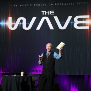 Dr. Murphy speaking at the WAVE