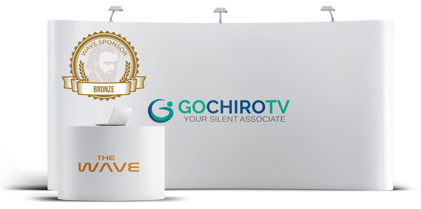 GoChiroTV - Bronze sponsor and exhibitor at the WAVE chiropractic conference
